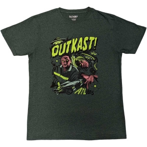 Outkast - Atliens Un Green T-Shirt ryhmässä MERCHANDISE / T-paita / Hip Hop-Rap @ Bengans Skivbutik AB (5557233r)