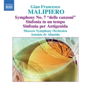 Malipiero - Symphonies Vol 4 ryhmässä CD @ Bengans Skivbutik AB (555739)