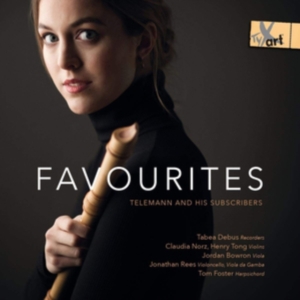 Tabea Debus - Favourites - Telemann And His Subsc ryhmässä CD / Klassiskt @ Bengans Skivbutik AB (5557748)