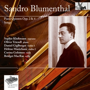 Sandro Blumenthal - Piano Quintets, Opp. 2 & 4 Songs ryhmässä ME SUOSITTELEMME / Joululahjavinkki: CD @ Bengans Skivbutik AB (5557773)