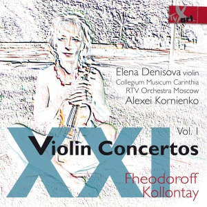 Elena Denisova - Fheodoroff/Kollontay - Violin Conce ryhmässä ME SUOSITTELEMME / Joululahjavinkki: CD @ Bengans Skivbutik AB (5557774)