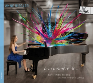 Anne Riegler - A La Manière De.. - Works For Piano ryhmässä CD @ Bengans Skivbutik AB (5557779)