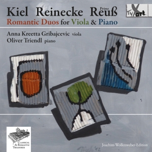 A. K. Gribajcevic Oliver Triendl - Sonatas For Viola And Piano ryhmässä CD @ Bengans Skivbutik AB (5557801)