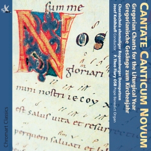 Choralschola Regensburger Domspatze - Cantate Canticum Novum - Gregoriani ryhmässä ME SUOSITTELEMME / Joululahjavinkki: CD @ Bengans Skivbutik AB (5557830)