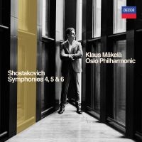 Oslo Philharmonic Orchestra Klaus - Shostakovich: Symphonies 4, 5 & 6 ryhmässä ME SUOSITTELEMME / Perjantain julkaisut / Fredag den 16:e augusti @ Bengans Skivbutik AB (5557932)