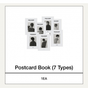 Bts - Monochrome Postcard Book (7 Types) ryhmässä MERCHANDISE / Merch / K-Pop @ Bengans Skivbutik AB (5557943)