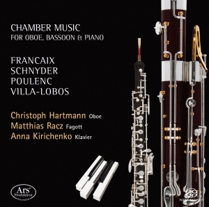 Jean Françaix Daniel Schnyder Fra - Chamber Music For Oboe, Bassoon & P ryhmässä Musiikki / SACD / Klassiskt @ Bengans Skivbutik AB (5558124)