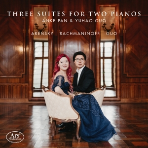 Anton Arensky Sergei Rachmaninoff - Three Suites For Two Pianos - Works ryhmässä ME SUOSITTELEMME / Joululahjavinkki: CD @ Bengans Skivbutik AB (5558376)