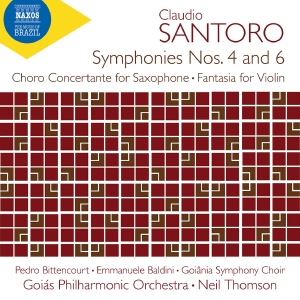 Goias Philharmonic Orchestra Neil - Claudio Santoro: Symphony No. 4 & 6 ryhmässä ME SUOSITTELEMME / Perjantain julkaisut / Fredag den 27:e september 2024 @ Bengans Skivbutik AB (5558393)