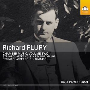 Colla Parte Quartet - Richard Flury: Chamber Music, Vol. ryhmässä ME SUOSITTELEMME / Perjantain julkaisut / Fredag den 20:e september 2024 @ Bengans Skivbutik AB (5558443)