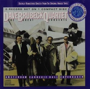 Dave Brubeck Quartet - Great Concerts ryhmässä CD / Jazz @ Bengans Skivbutik AB (5559625)