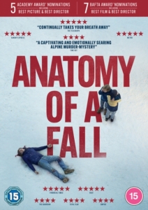 Film - Anatomy Of A Fall ryhmässä Elokuva / Elokuva DVD @ Bengans Skivbutik AB (5559654)