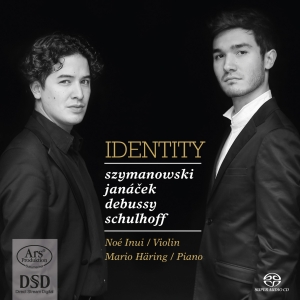 Debussy/Janacek/Schulhoff/Szymanows - Identity - Works By Violin & Piano ryhmässä Musiikki / SACD / Klassiskt @ Bengans Skivbutik AB (5559869)