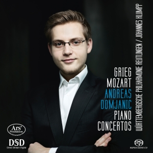 Grieg/Mozart - Grieg/Mozart - Piano Concertos ryhmässä Musiikki / SACD / Klassiskt @ Bengans Skivbutik AB (5560024)