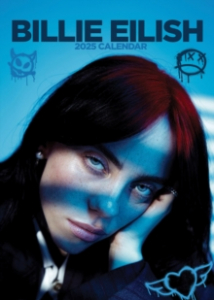 Billie Eilish - 2025 Calendar ryhmässä ME SUOSITTELEMME / Perjantain julkaisut / Fredag den 16:e augusti @ Bengans Skivbutik AB (5560266)