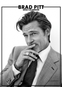 Brad Pitt - 2025 Calendar ryhmässä ME SUOSITTELEMME / Perjantain julkaisut / Fredag den 16:e augusti @ Bengans Skivbutik AB (5560269)