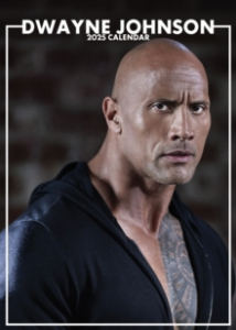 Dwayne Johnson - 2025 Calendar ryhmässä ME SUOSITTELEMME / Perjantain julkaisut / Fredag den 16:e augusti @ Bengans Skivbutik AB (5560280)