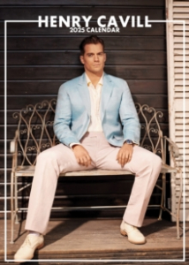 Henry Cavill - 2025 Calendar ryhmässä ME SUOSITTELEMME / Perjantain julkaisut / Fredag den 16:e augusti @ Bengans Skivbutik AB (5560288)