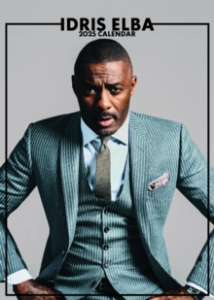 Idris Elba - 2025 Calendar ryhmässä ME SUOSITTELEMME / Perjantain julkaisut / Fredag den 16:e augusti @ Bengans Skivbutik AB (5560290)