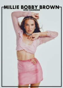 Millie Bobby Brown - 2025 Calendar ryhmässä ME SUOSITTELEMME / Perjantain julkaisut / Fredag den 16:e augusti @ Bengans Skivbutik AB (5560304)