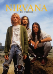 Nirvana - 2025 Calendar ryhmässä ME SUOSITTELEMME / Perjantain julkaisut / Fredag den 16:e augusti @ Bengans Skivbutik AB (5560306)