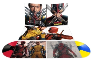 Various Artists - Deadpool & Wolverine (Red/Black And ryhmässä VINYYLI / Film-Musikal @ Bengans Skivbutik AB (5560928)