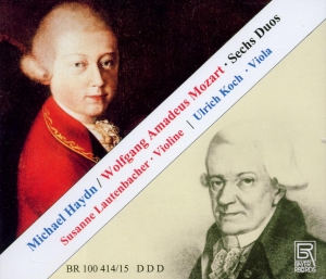 Haydn M./Mozart - Haydn/Mozart - Duos For Violin & Al ryhmässä CD @ Bengans Skivbutik AB (5562166)