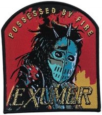 Exhumer - Patch Possessed By Fire Black Borde ryhmässä ME SUOSITTELEMME / Perjantain julkaisut / Fredag den 30:e augusti 2024 @ Bengans Skivbutik AB (5562689)