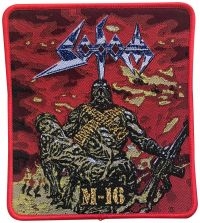 Sodom - Patch M-16 Red Border (12,4 X  11 C ryhmässä ME SUOSITTELEMME / Perjantain julkaisut / Fredag den 30:e augusti 2024 @ Bengans Skivbutik AB (5562697)