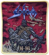 Sodom - Patch M-16 Yellow Border (12,4 X  1 ryhmässä ME SUOSITTELEMME / Perjantain julkaisut / Fredag den 30:e augusti 2024 @ Bengans Skivbutik AB (5562698)