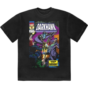 Marvel - Darkhawk Comic Cover Bl T-Shirt ryhmässä MERCHANDISE / T-paita / Film-Musikal @ Bengans Skivbutik AB (5562791r)