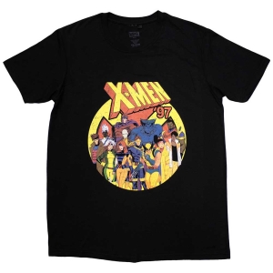 Marvel - X-Men 97 Assemble Circle Bl T-Shirt ryhmässä MERCHANDISE / T-paita / Film-Musikal @ Bengans Skivbutik AB (5562801r)