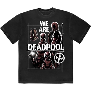 Marvel - Deadpool We Are Deadpool Bl T-Shirt ryhmässä MERCHANDISE / T-paita / Film-Musikal @ Bengans Skivbutik AB (5562858r)