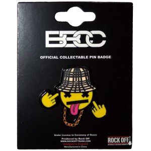 Bbcc - Disrespectful Emoji Pin Badge ryhmässä MERCHANDISE / Merch / Övrigt @ Bengans Skivbutik AB (5562870)