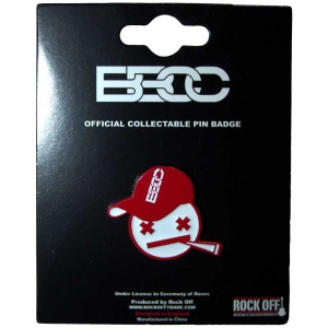 Bbcc - Red Emoji Pin Badge ryhmässä MERCHANDISE / Merch / Övrigt @ Bengans Skivbutik AB (5562872)