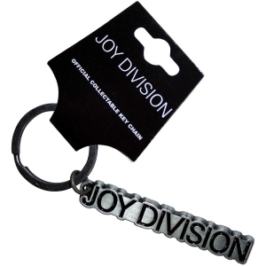 Joy Division - Logo Keychain ryhmässä MERCHANDISE / Merch / Pop-Rock @ Bengans Skivbutik AB (5562881)