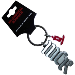 My Chemical Romance - Mcr Logo Candle Charm Keychain ryhmässä MERCHANDISE / Merch / Pop-Rock @ Bengans Skivbutik AB (5562885)