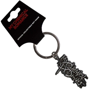 My Chemical Romance - The Black Parade Logo Keychain ryhmässä MERCHANDISE / Merch / Pop-Rock @ Bengans Skivbutik AB (5562886)