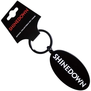 Shinedown - Text Logo Keychain ryhmässä MERCHANDISE / Merch / Hårdrock @ Bengans Skivbutik AB (5562899)