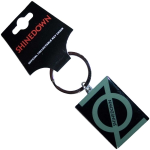 Shinedown - Planet Zero Logo Keychain ryhmässä MERCHANDISE / Merch / Hårdrock @ Bengans Skivbutik AB (5562903)