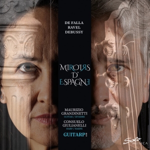 Guitarp Duo - Debussy, Falla & Ravel: Miroirs DâE ryhmässä ME SUOSITTELEMME / Perjantain julkaisut / Fredag den 11:e oktober 2024 @ Bengans Skivbutik AB (5562945)