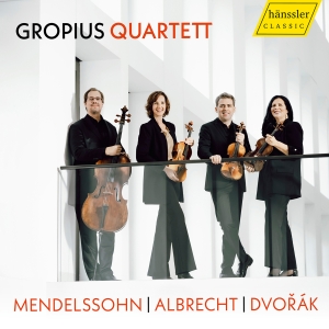 Gropius Quartett - Mendelssohn, Albrecht & Dvorak ryhmässä ME SUOSITTELEMME / Perjantain julkaisut / Fredag den 4:e oktober 2024 @ Bengans Skivbutik AB (5562952)