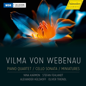 Vilma Von Webenau - Piano Quartet Cello Sonata Miniat ryhmässä ME SUOSITTELEMME / Perjantain julkaisut / Fredag den 4:e oktober 2024 @ Bengans Skivbutik AB (5562954)