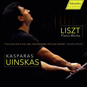 Kasparas Uinskas - Liszt: Piano Works ryhmässä ME SUOSITTELEMME / Perjantain julkaisut / Fredag den 4:e oktober 2024 @ Bengans Skivbutik AB (5562958)