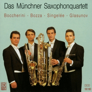 Luigi Boccherini Eugène Bozza Jea - The Munich Saxophone Quartet Plays ryhmässä ME SUOSITTELEMME / Joululahjavinkki: CD @ Bengans Skivbutik AB (5563024)