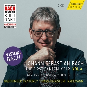 Gaechinger Cantorey Hans-Christoph - Vision Bach, Vol. 4 - Bwv 138, 95, ryhmässä ME SUOSITTELEMME / Perjantain julkaisut / Fredag den 4:e oktober 2024 @ Bengans Skivbutik AB (5563056)