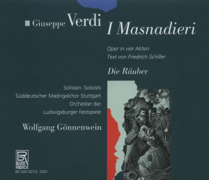 Verdi/Giuseppe - Verdi/Giuseppe - I Masnadieri ryhmässä ME SUOSITTELEMME / Joululahjavinkki: CD @ Bengans Skivbutik AB (5563070)