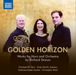 Christoph Ess Sonja Gornik Sinfon - Strauss: Golden Horizon ryhmässä ME SUOSITTELEMME / Perjantain julkaisut / Fredag den 11:e oktober 2024 @ Bengans Skivbutik AB (5563079)