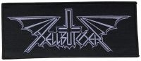 Hellbutcher - Patch Logo Stripe  (7,6 X  18,3 Cm) ryhmässä ME SUOSITTELEMME / Perjantain julkaisut / Fredag den 6:e september 2024 @ Bengans Skivbutik AB (5563131)