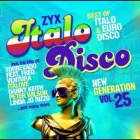 Various Artists - Zyx Italo Disco New Generation 25 ryhmässä ME SUOSITTELEMME / Perjantain julkaisut / Fredag den 13:e september 2024 @ Bengans Skivbutik AB (5563219)